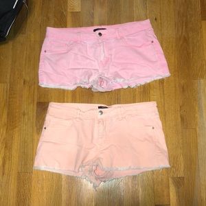 Forever 21 short bundle